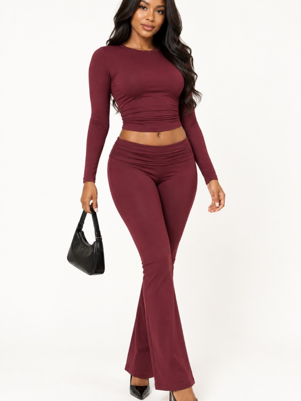 Midnight Muse Ruched Two-Piece Set - Picture 8 of 8
